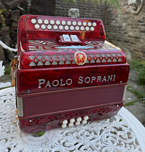 Paolo soprani red button - soprani,