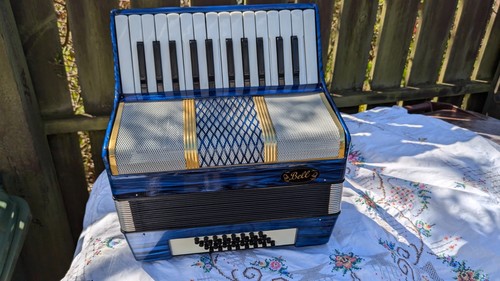 Piano accordion bass - piano, bell