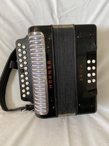 Nice hohner two - row, button